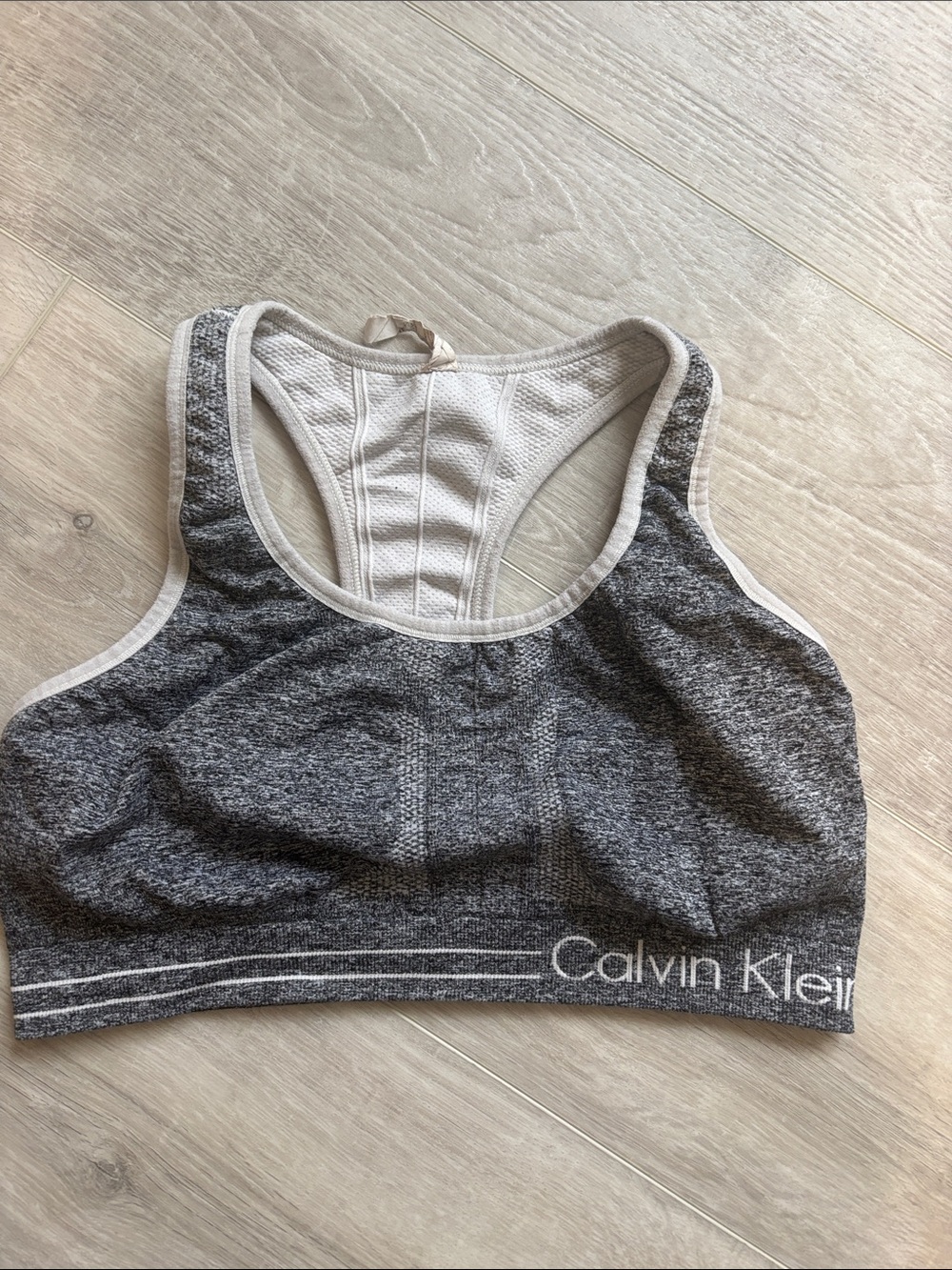 Calvin Klein Racerback Sports Bra large